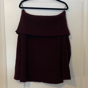 H&M Maroon Knit Sweater